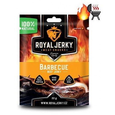 Royal Jerky Hovězí jerky barbecue 22 g