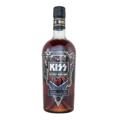 Brands for Fans Kiss Detroit Rock Rum 45% 0,7l (holá láhev)