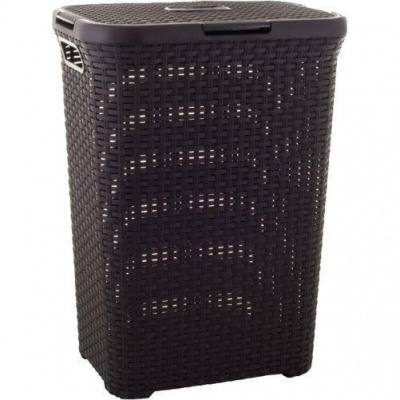 Curver koš na špinavé prádlo RATTAN 60l 45x34x62cm PH HN