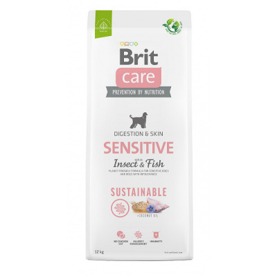 Brit Care Dog Sustainable Sensitive Insect&Fish 12kg
