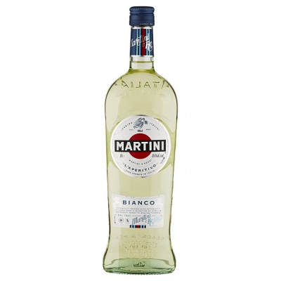 Martini Bianco 15 % 1 l (holá láhev)