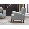 Atelier del Sofa Wing Chair Montana Armchair Grey