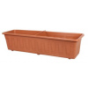 Plastkon Samozavlažovací truhlík Garden 80x15x17 cm terakota