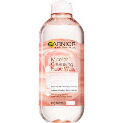 Garnier Skin Naturals Rose Water micelární voda, 400 ml