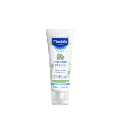 Mustela Hydra Bébé® Hydratační krém na obličej 40 ml