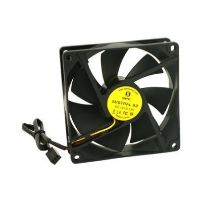 SilentiumPC přídavný ventilátor Mistral 92 / 92mm fan/ ultratichý 21 dBA, SPC044