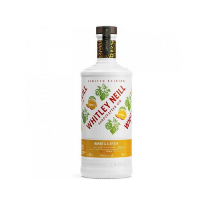 gin whitley neill mango/lime 43% 0,7l (holá láhev)