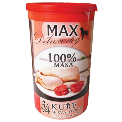 MAX deluxe 3/4 kuřete se svalovinou 1200 g