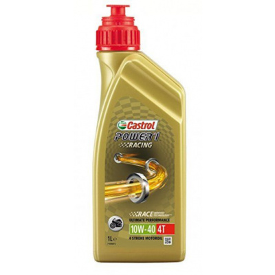 CASTROL 10W40 4T - 1L - POWER 1 RACING - CAS10W404T-1L