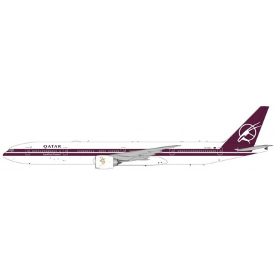 Phoenix - Boeing B777-3DZER, Qatar Airways "Retro" Colors, Katar, 1/400