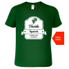 Hobbytriko Firemní tričko pro vinaře - Vinotéka Barva: Lahvově zelená (06), Velikost: S