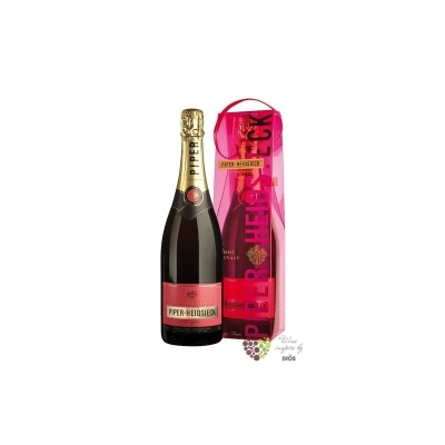 Piper Heidsieck rosé „ Sauvage ” dárková taška brut Champagne Aoc 0.75 l