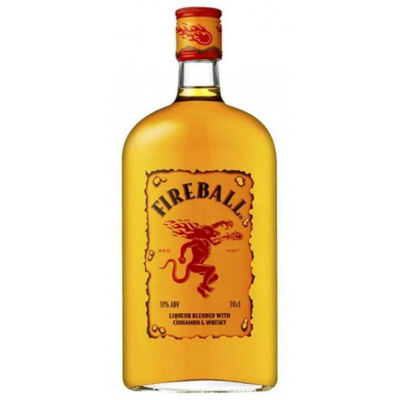 Fireball Cinnamon Whisky 33% 0,7 l (holá láhev)