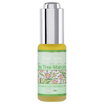 Saloos Bio regenerační obličejový olej Tea Tree-Manuka 20 ml