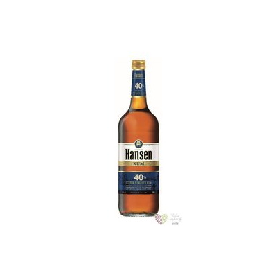 Hansen „ Blue ” aged Caribbean rum 40% vol. 1.00 l