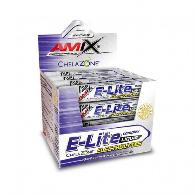 Amix E-Lite Liquid Electrolytes 20x25 ml - Černý rybíz