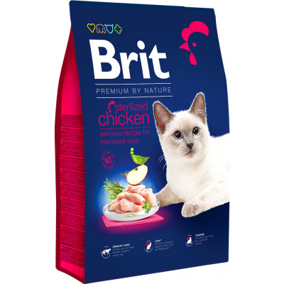 Brit Premium Cat Sterilised 8 kg