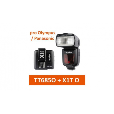 Godox TT685O + X1T O pro Olympus/Panasonic