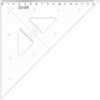 KOH-I-NOOR trojúhelník 45/177 s ryskou
