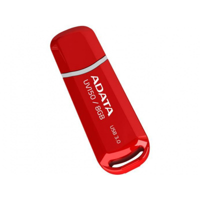 Adata USB 3.0 Dash Drive UV150 32GB červený (R: 90MB/s, W: 20MB/s) AUV150-32G-RRD