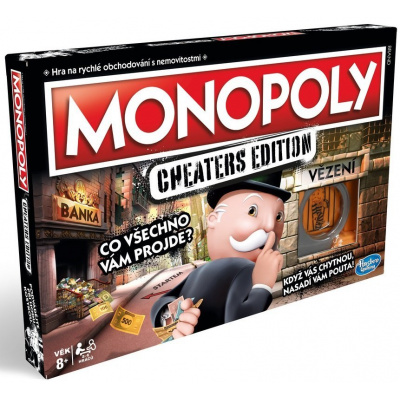 HASBRO Monopoly: Cheaters edition CZ