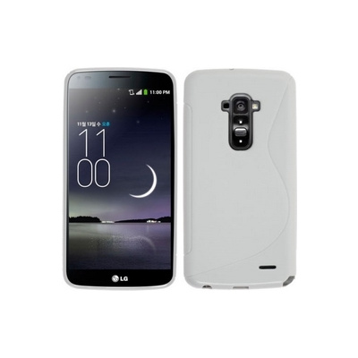 Silikonový obal LG D955 G Flex - bílý