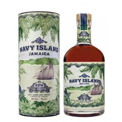 Navy Island Jamaica XO 0,7l 40% (holá láhev)