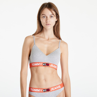 Tommy Jeans Bralette Lift Light Grey Heather XS