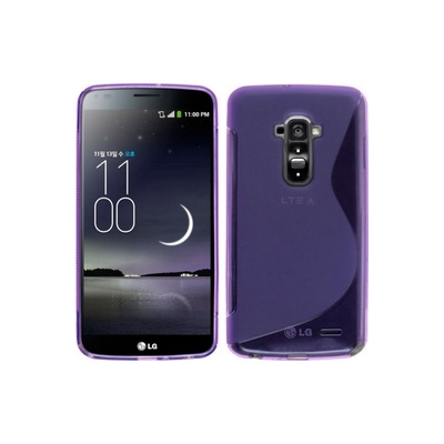 Silikonový obal LG D955 G Flex - fialový