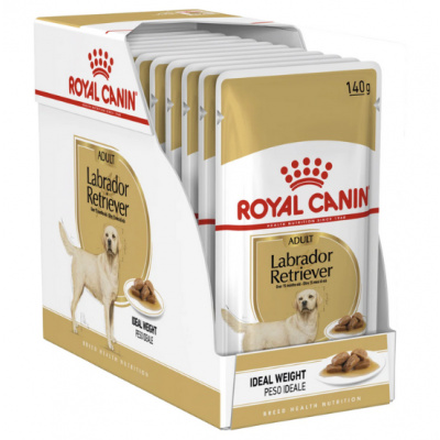 Royal Canin Labrador Retriever Adult kousky v omáčce pro psy 10 x 140 g
