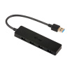 i-tec USB 3.0 SLIM HUB 4 Port passive - Black - U3HUB404