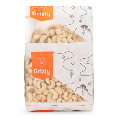 Grizly Kešu natural ww320 premium 1000 g