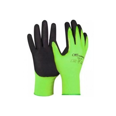 GEBOL Pro Tex v.11 pracovné rukavice zelené