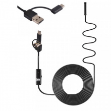 5m / 8mm HD endoskop pro PC a Android USB / microUSB / USB-C Hard
