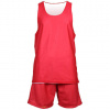 Merco BD-1 basketbalový komplet červená-bílá velikost oblečení XXL