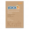 Bloček samolepicí KRAFT, 76x51 mm, 100 lístků