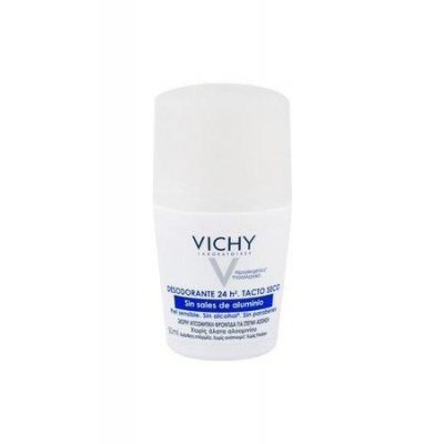 Vichy deodorant kuličkový deodorant roll-on pro citlivou pokožku 24Hr Deodorant Dry Touch 50 ml