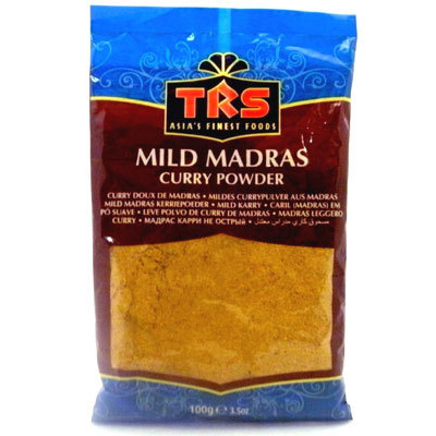 Kari koření jemné Madras Curry mild 100g TRS