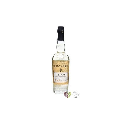 Plantation „ 3 stars ” white artisanal Caribbean rum 41.2% vol. 0.70 l