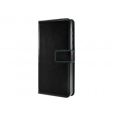 FIXED Pouzdro typu kniha Opus pro Xiaomi Redmi 9A, černé FIXOP-518-BK