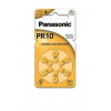 Panasonic PR10 (PR230) 6ks / Baterie do naslouchadel / 1.4V / 91 mAh / ZnAir (PZA002)