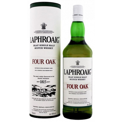 Laphroaig Four Oak 40 % 1l (holá láhev)