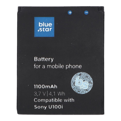 BlueStar Baterie Blue Star Sony Ericsson U100 Yari, J10i, J10i2 Elm - 1100mAh