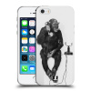 HEAD CASE silikonový obal na mobil Apple Iphone 5/5S vzor Legrační zvířátka opička se sluchátkem (Pouzdro, kryt gelové HEAD CASE na mobil Apple Iphone 5/5S vzor Legrační zvířátka opička se sluchátkem)