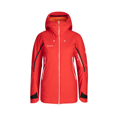 Mammut Mammut Nordwand Thermo HS Hooded Jacket Women Barva - Velikost: Červená - S