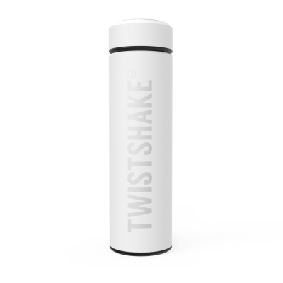 Twistshake - Termoska Hot or Cold 420ml Bílá (lehce ťuklé víčko)