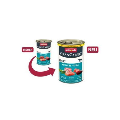 Animonda Gran Carno Adult losos/špenát 400 g