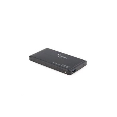 GEMBIRD Externí box pro 2.5" zařízení, USB 3.0, SATA, černý HDP05243D