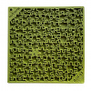 SodaPup Lickmat Jigsaw Large - lízací podložka pro psy - puzzle, zelená, 20 x 20 cm