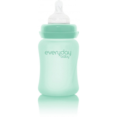 Kojenecká láhev Everyday Baby láhev sklo 150 ml Mint Green (7350077262164)